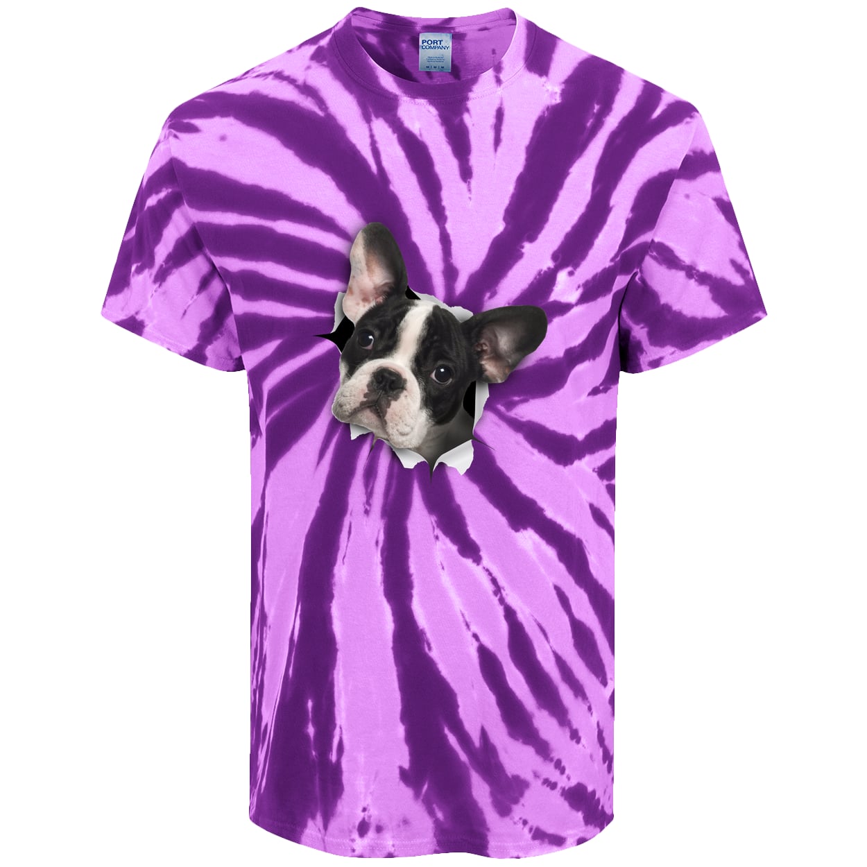 PC147 Port & Company Tie-Dye Tee - Purple