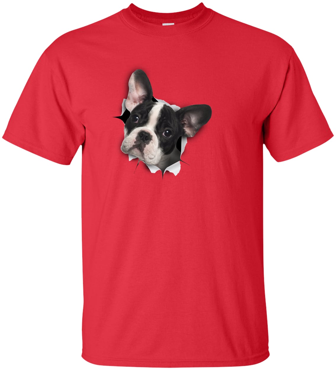 G200T Gildan Mens Tall Ultra Cotton Tee - Red