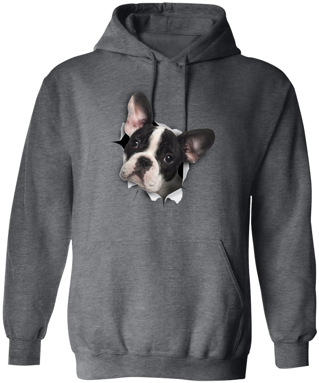 G185 Gildan Pullover Hoodie - Dark Heather