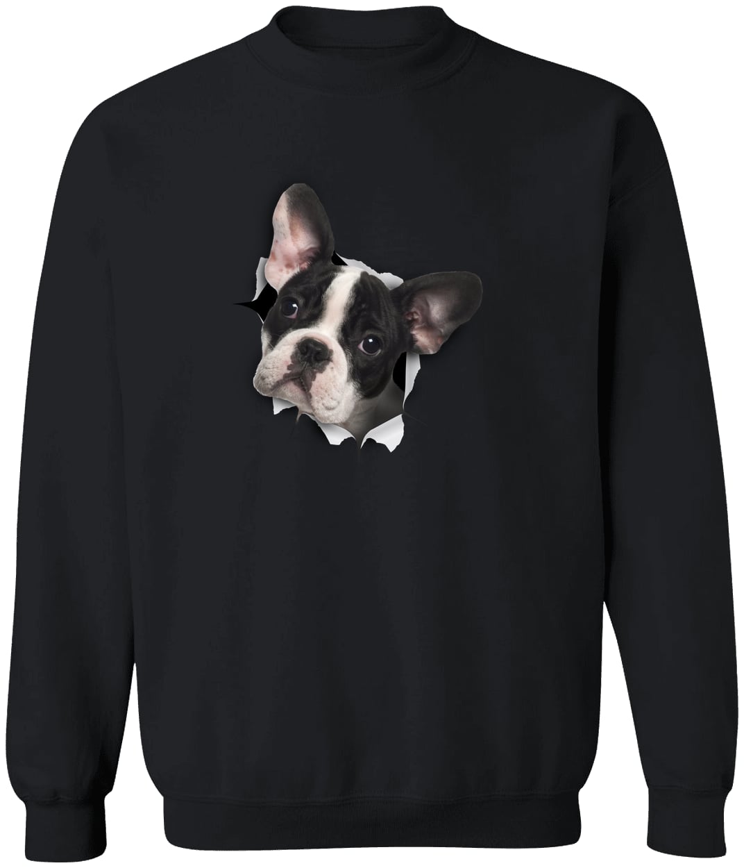 G180 Gildan Crewneck Pullover Sweatshirt - Black