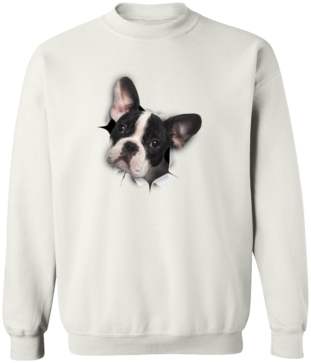 G180 Gildan Crewneck Pullover Sweatshirt - White