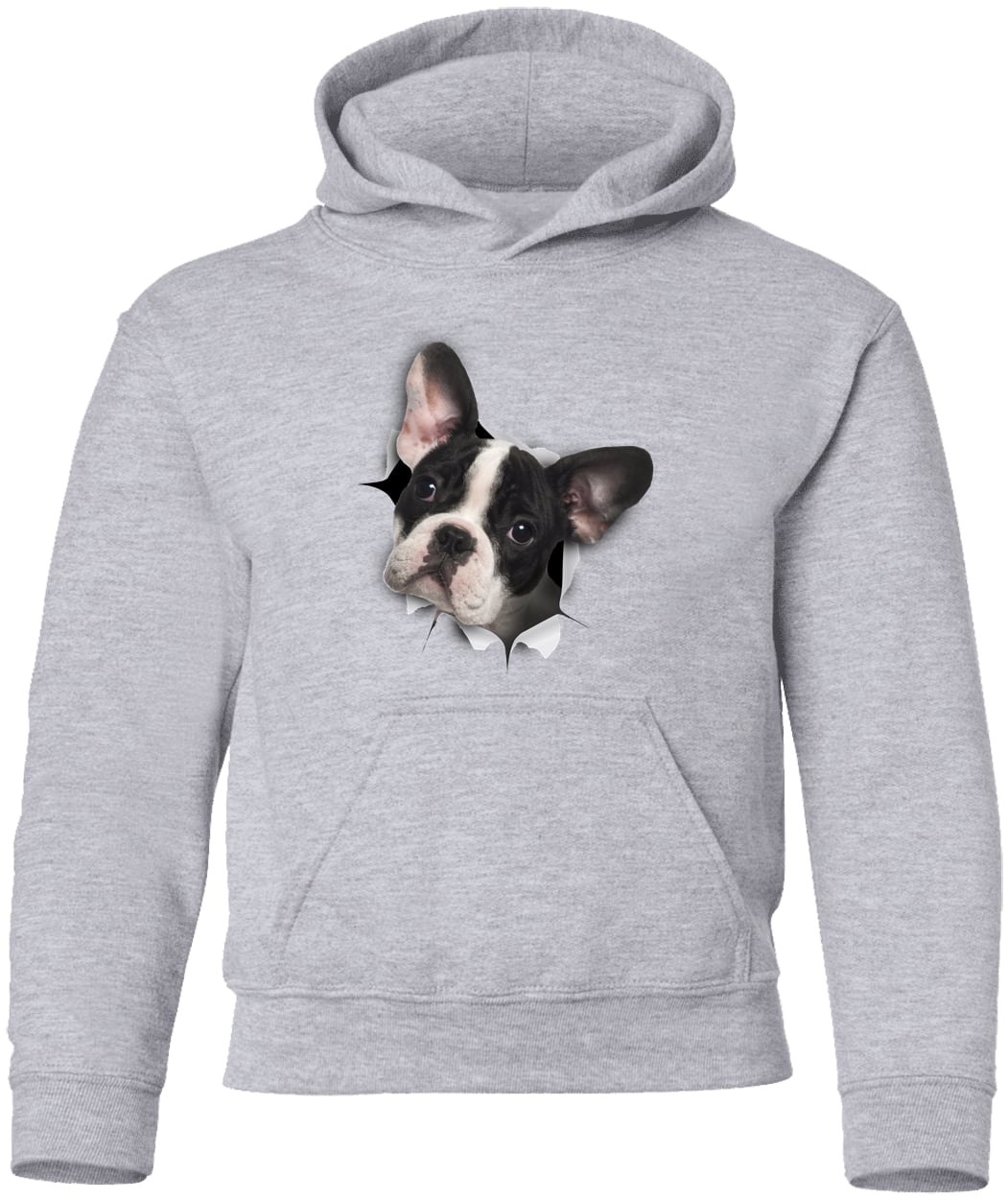 G185B Gildan Youth Pullover Hoodie - Sport Grey