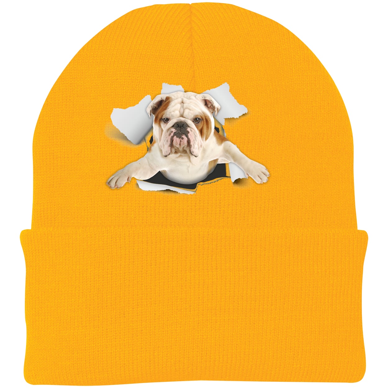 CP90 Port & Company Knit Beanie - Athletic Gold