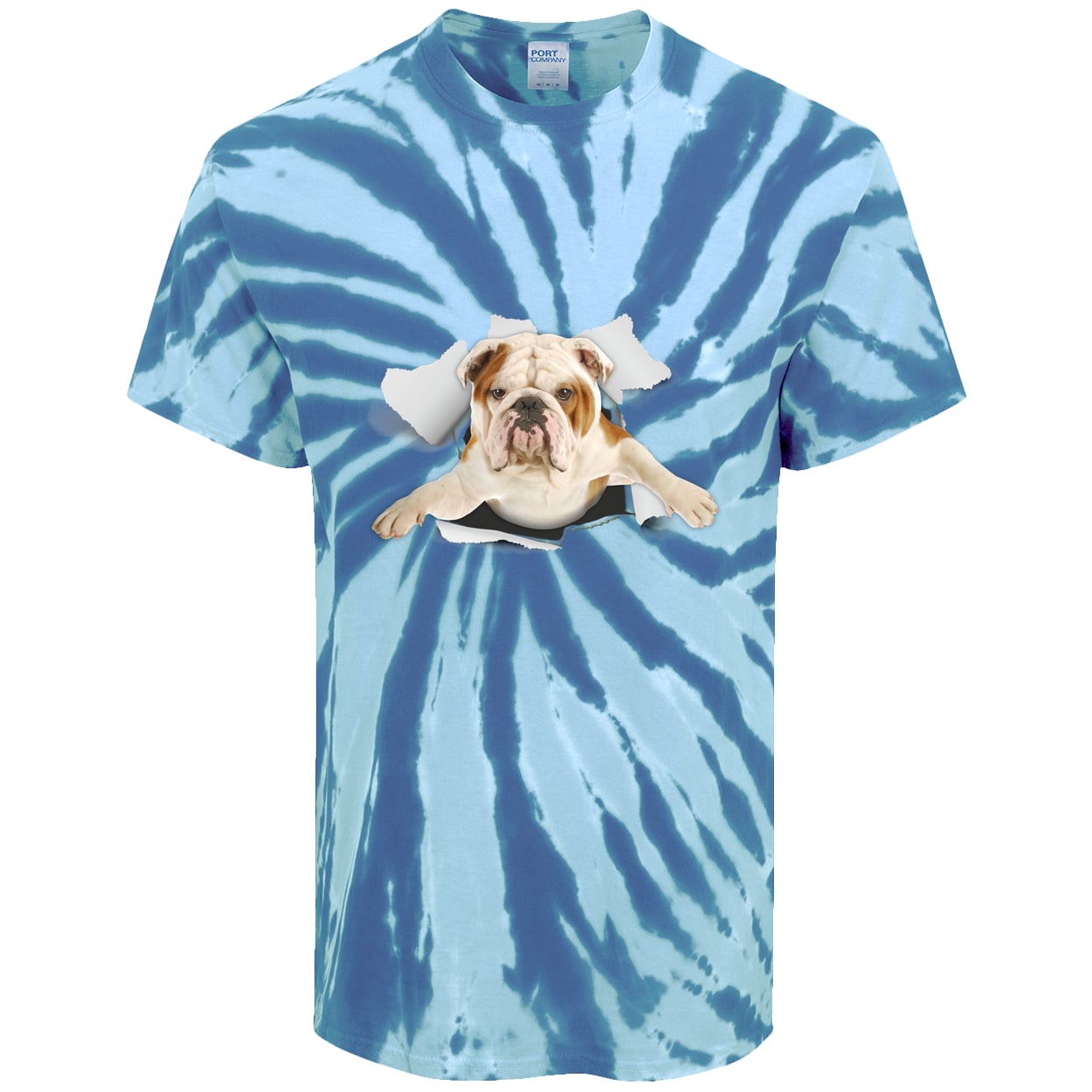 PC147 Port & Company Tie-Dye Tee - Royal