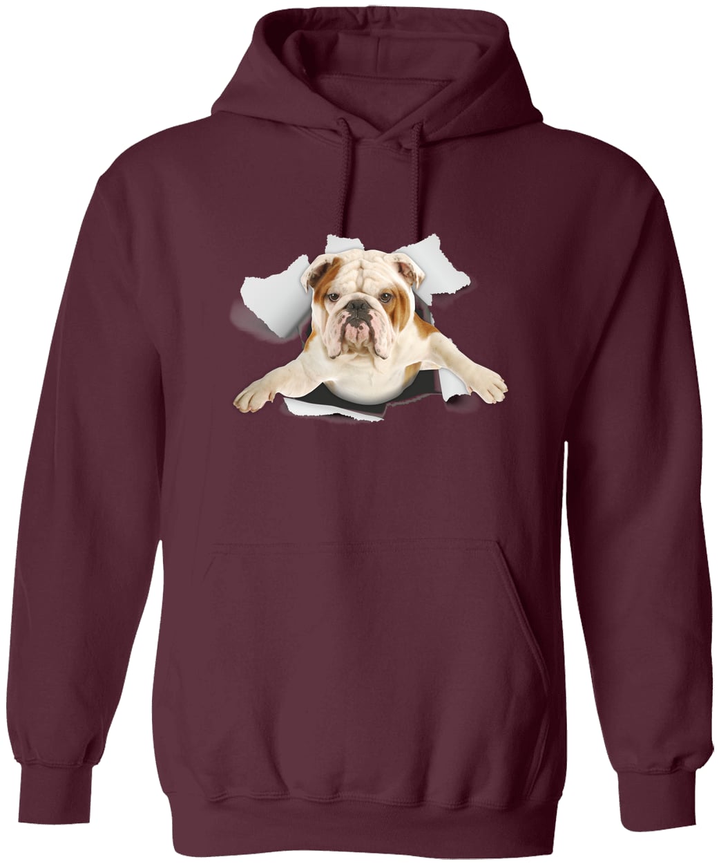 G185 Gildan Pullover Hoodie - Maroon