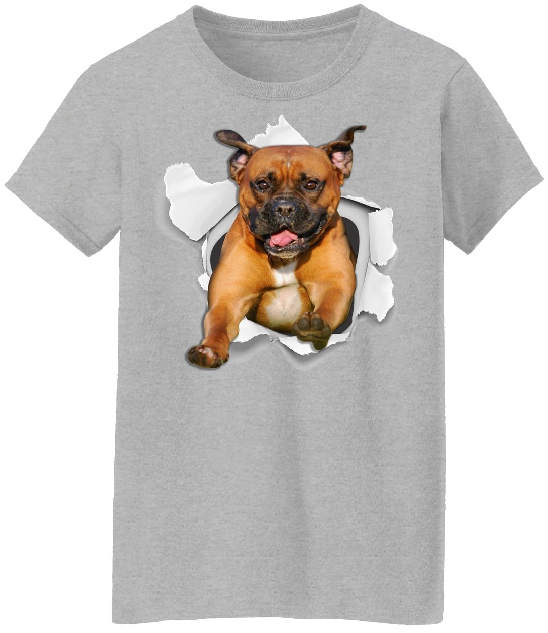 G500L Ladies' 5.3 oz. T-Shirt - Sport Grey