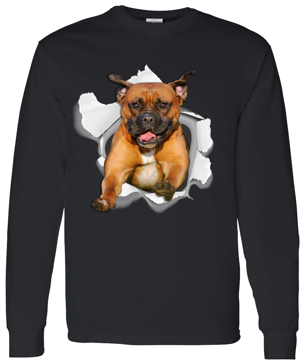 G540 LS T-Shirt 5.3 oz. - Black