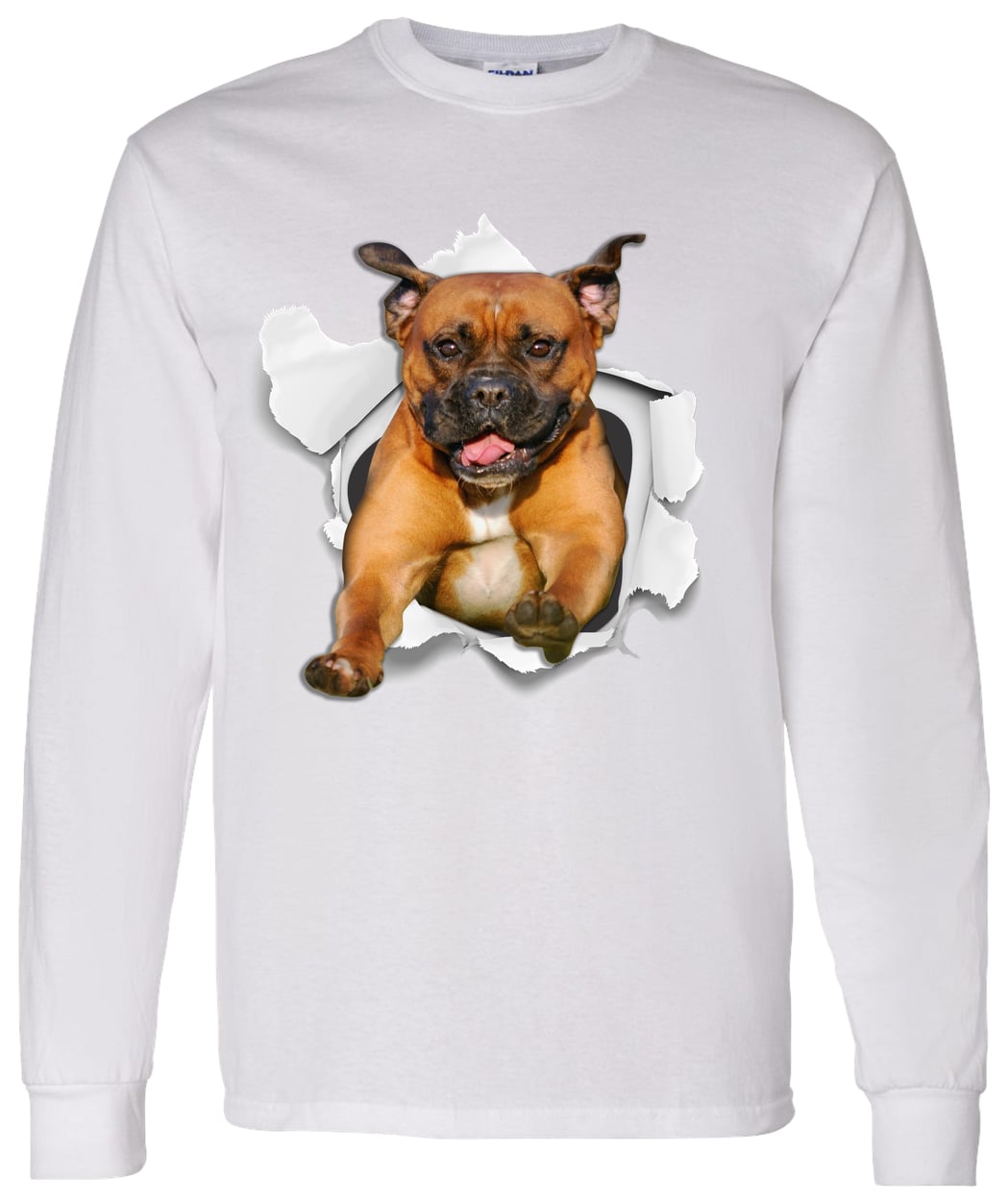 G540 LS T-Shirt 5.3 oz. - White