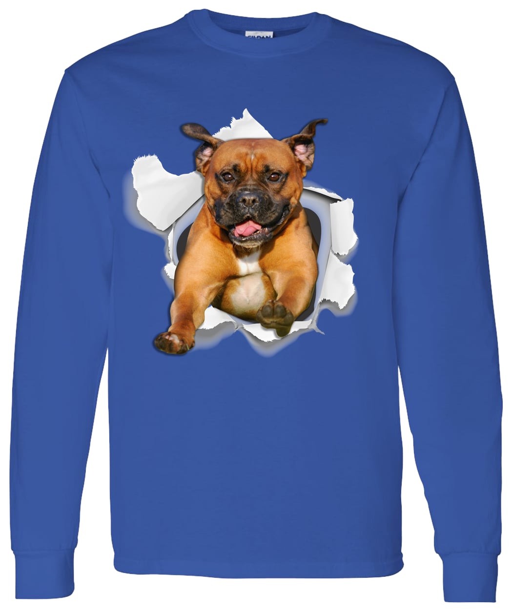 G540 LS T-Shirt 5.3 oz. - Royal