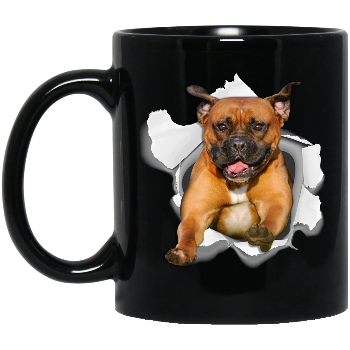 BM11OZ 11oz Black Mug Design Preview