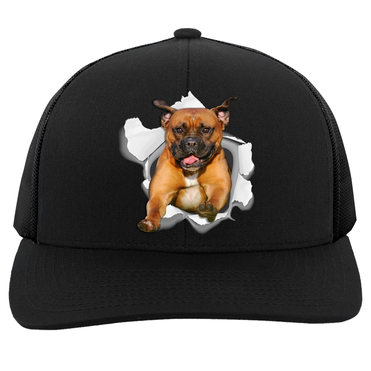 104C Trucker Snap Back - Black