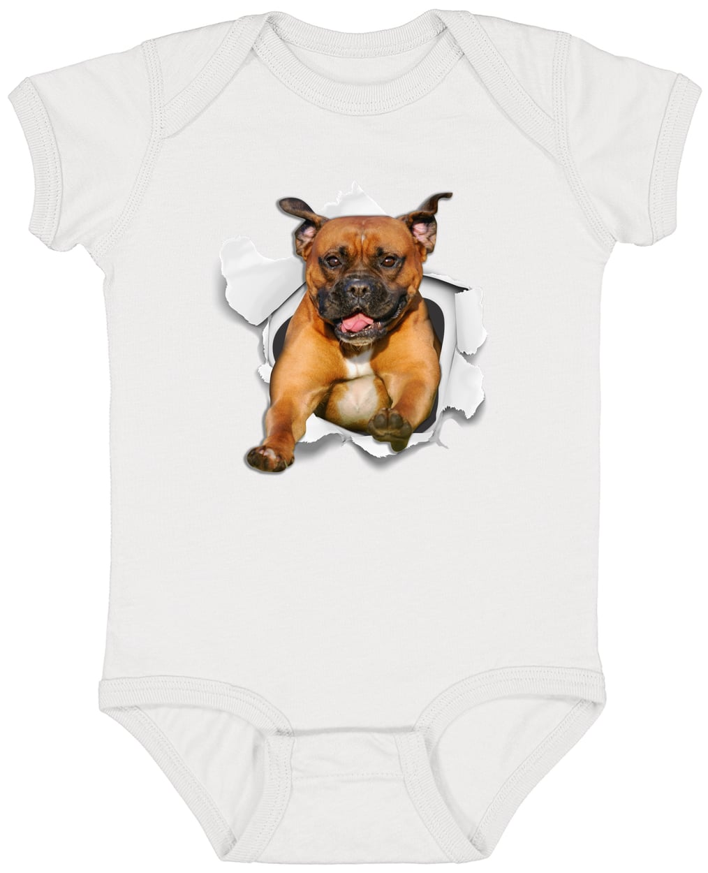 4424 Infant Fine Jersey Bodysuit - White