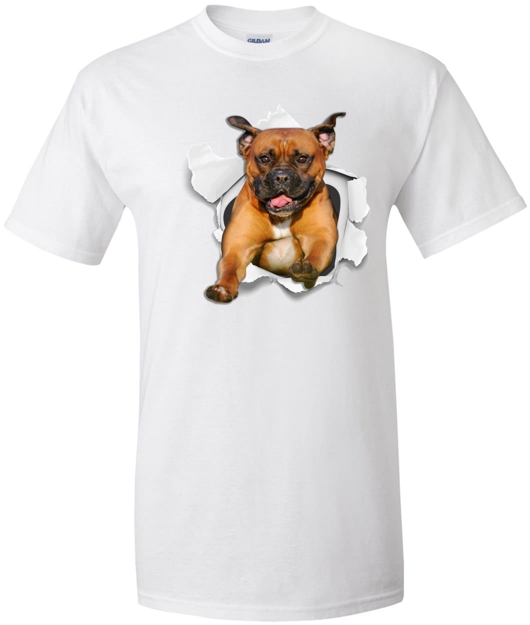 G200T Gildan Mens Tall Ultra Cotton Tee - White