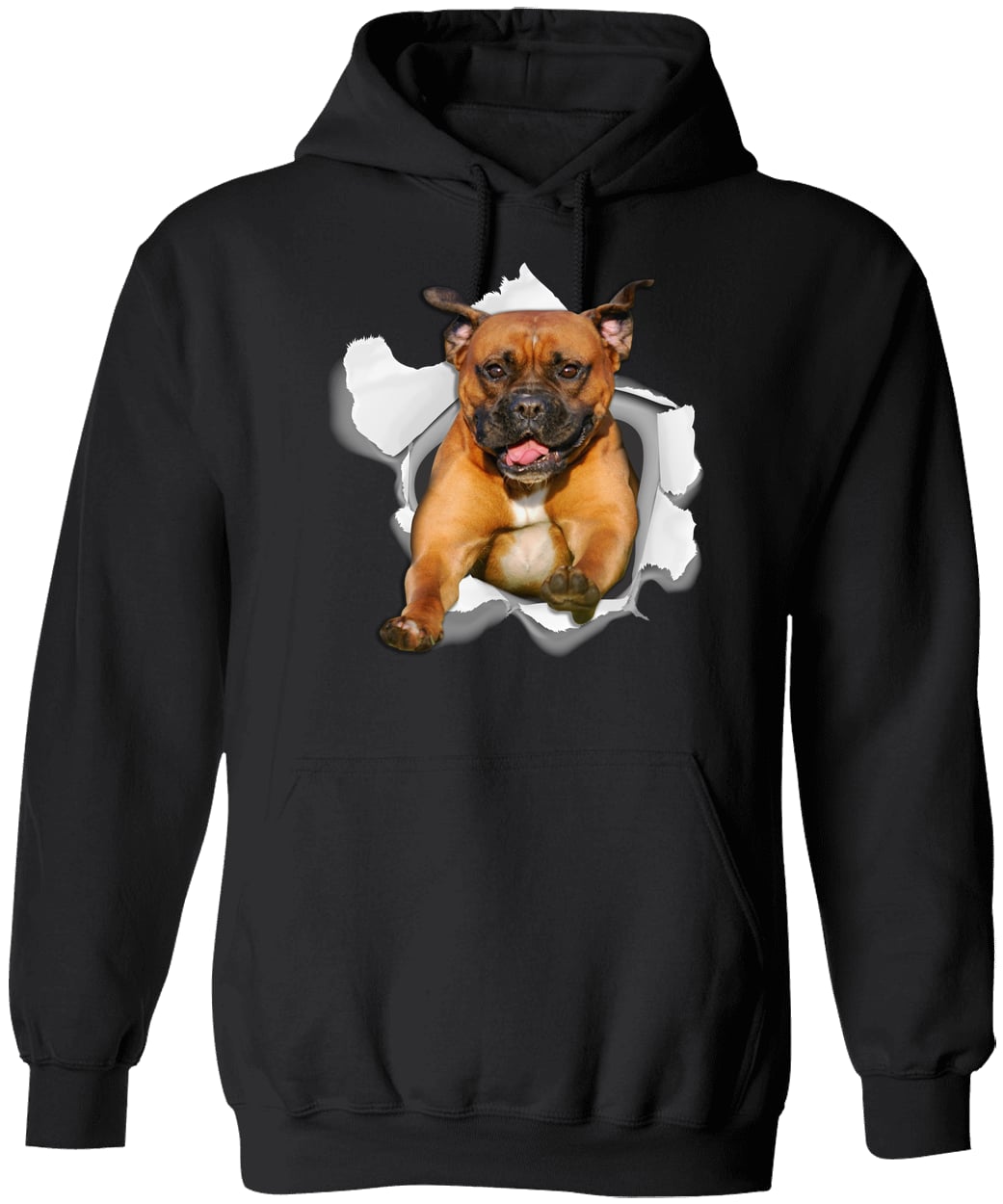 G185 Gildan Pullover Hoodie - Black