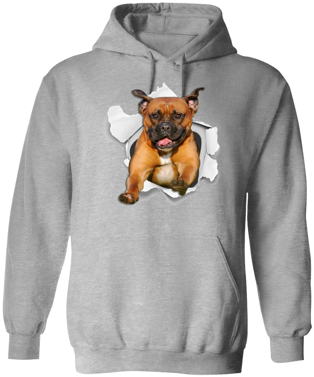 G185 Gildan Pullover Hoodie - Sport Grey