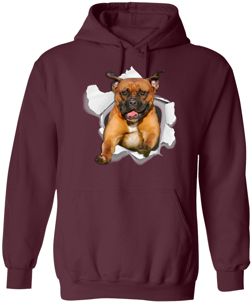 G185 Gildan Pullover Hoodie - Maroon