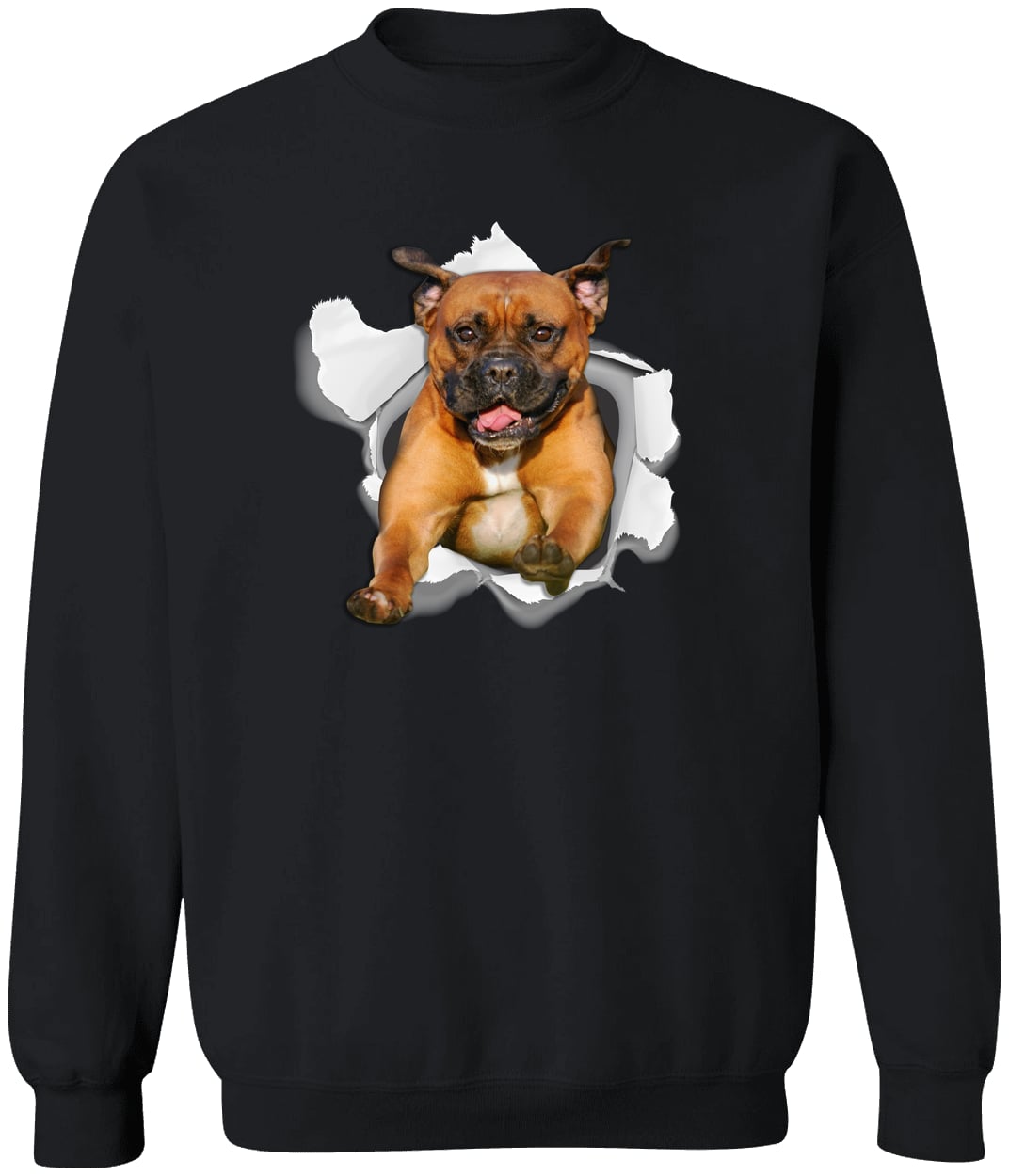 G180 Gildan Crewneck Pullover Sweatshirt - Black