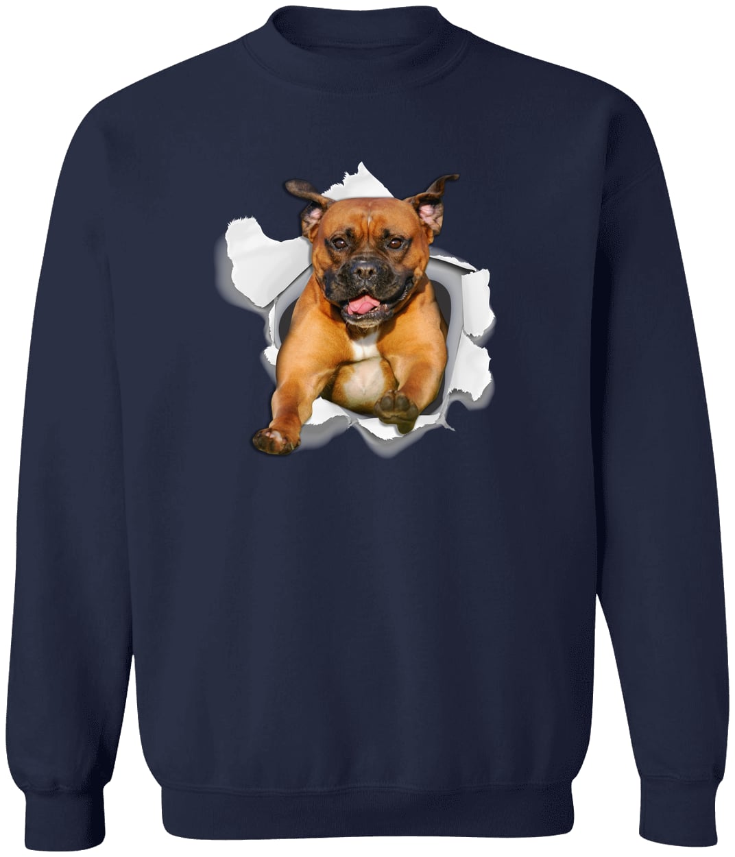 G180 Gildan Crewneck Pullover Sweatshirt - Navy