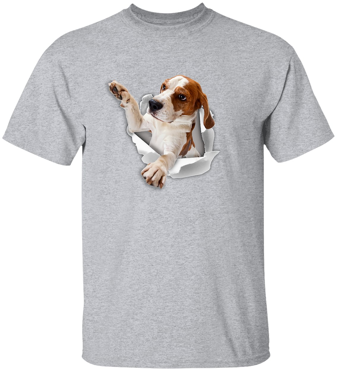 G500 Gildan 5.3 oz. T-Shirt - Sport Grey