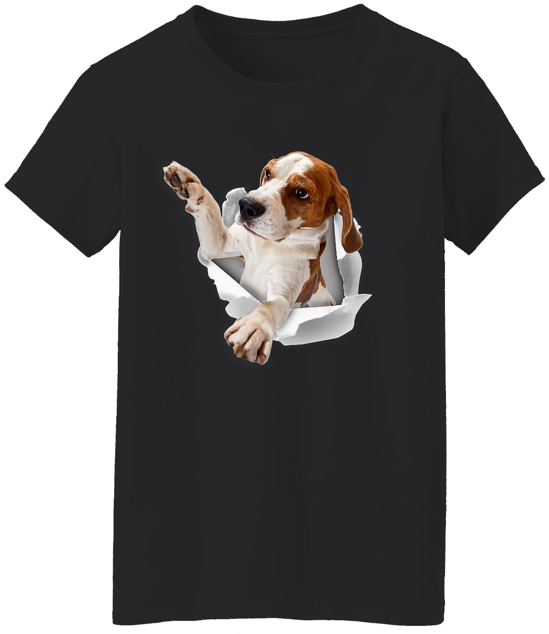 G500L Ladies' 5.3 oz. T-Shirt - Black