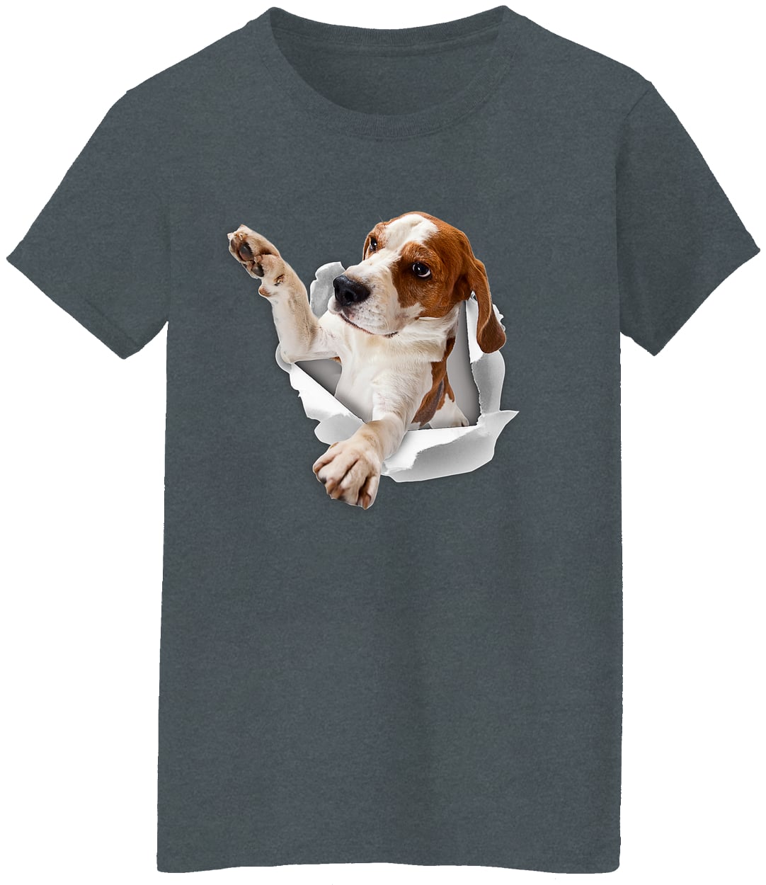 G500L Ladies' 5.3 oz. T-Shirt - Dark Heather