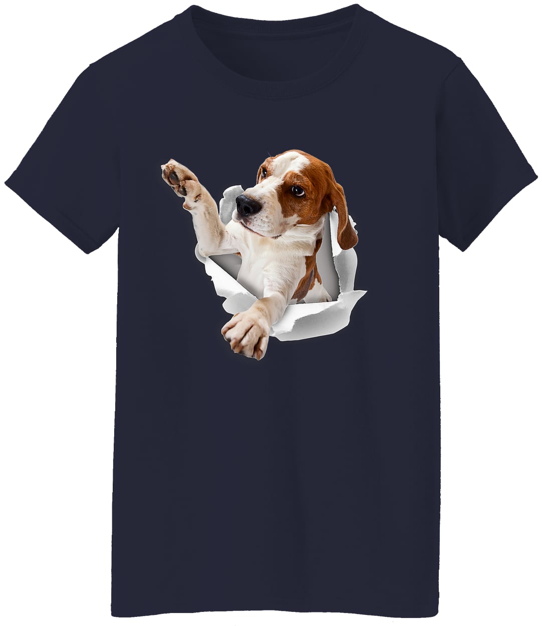 G500L Ladies' 5.3 oz. T-Shirt - Navy