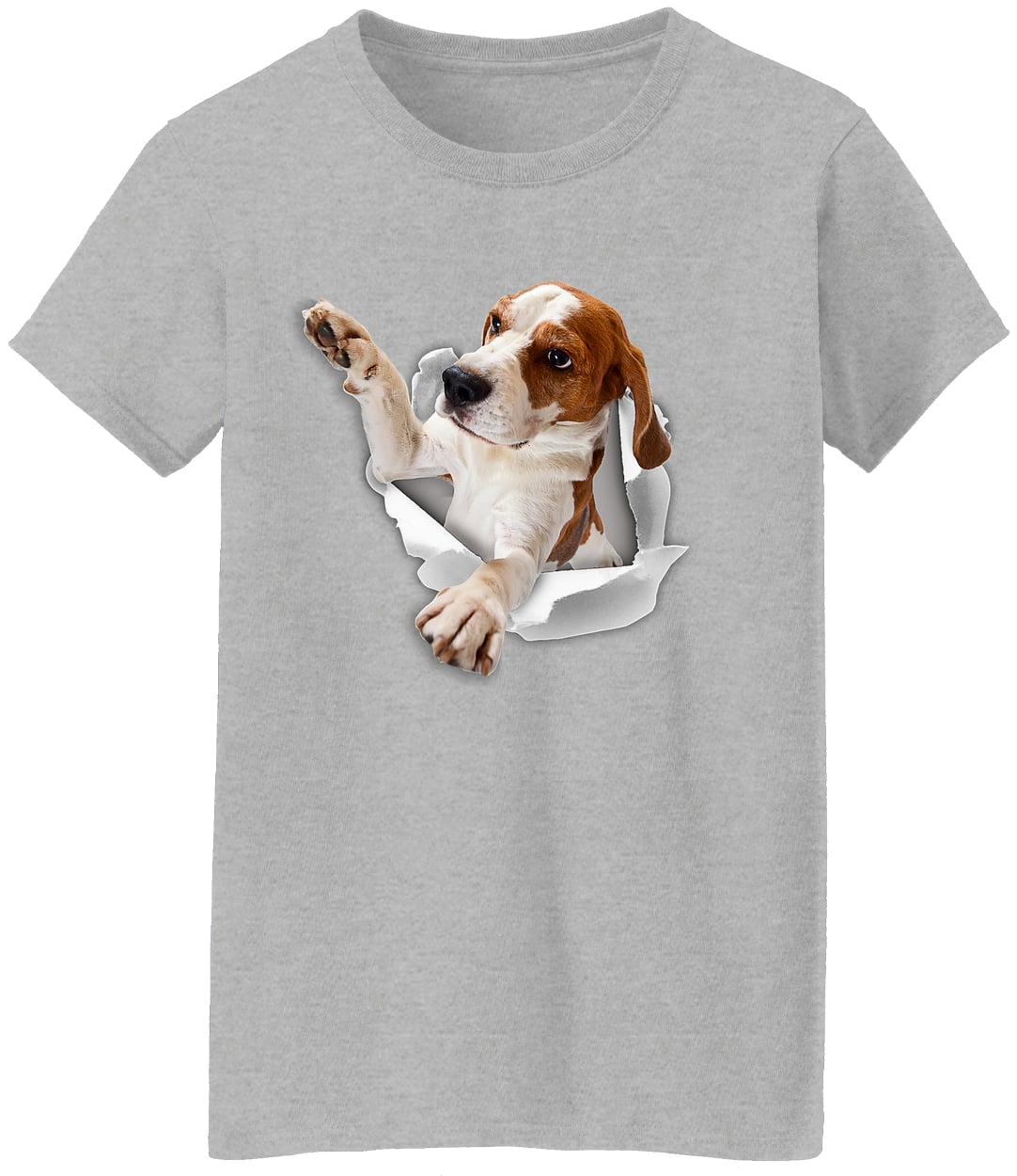 G500L Ladies' 5.3 oz. T-Shirt - Sport Grey