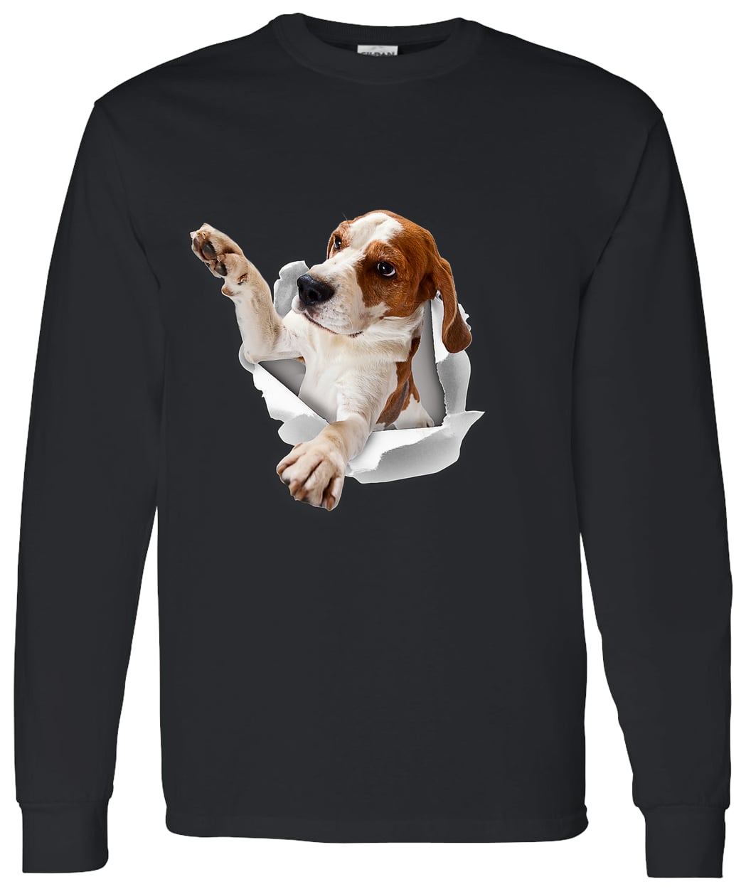 G540 LS T-Shirt 5.3 oz. - Black
