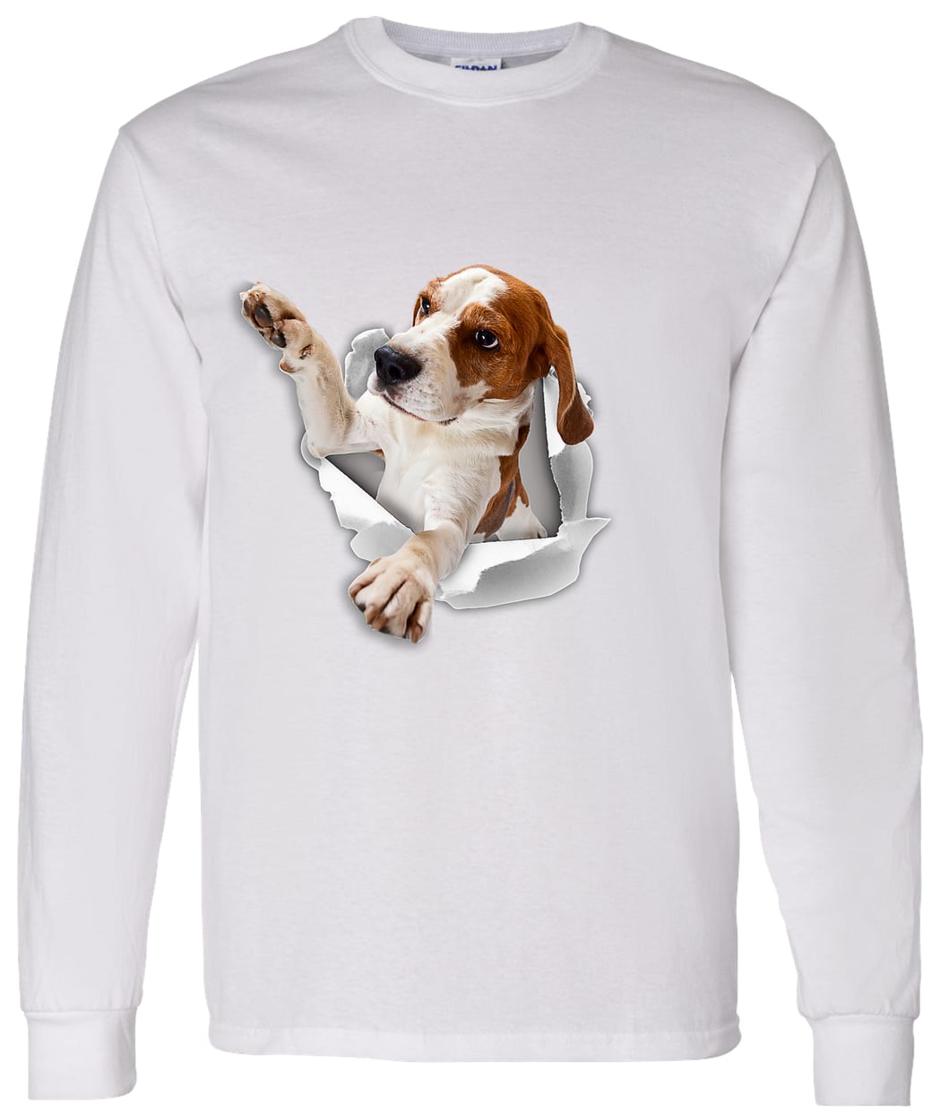 G540 LS T-Shirt 5.3 oz. - White