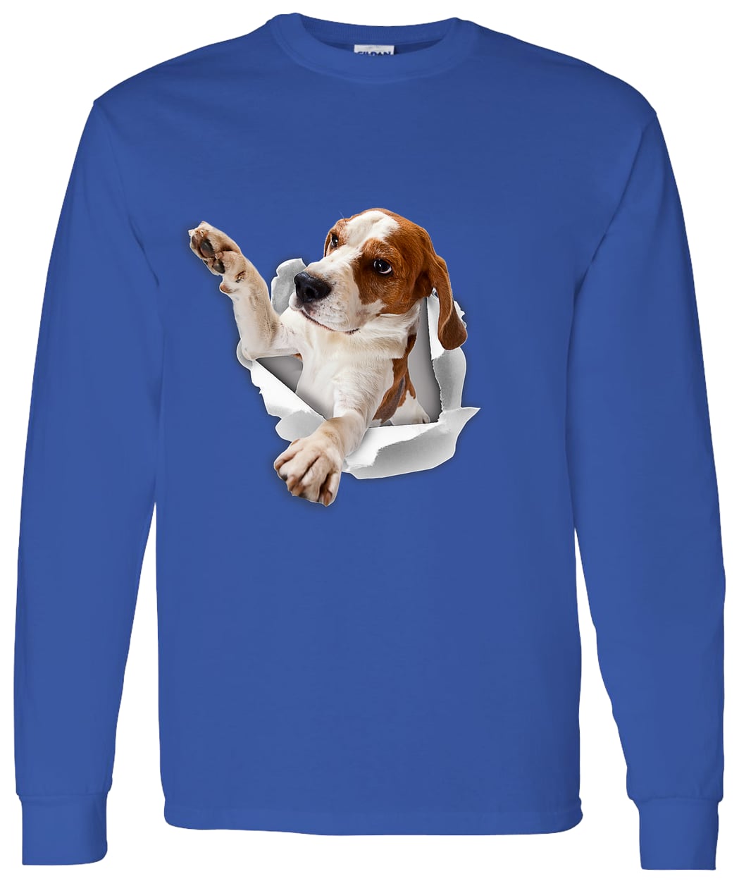 G540 LS T-Shirt 5.3 oz. - Royal