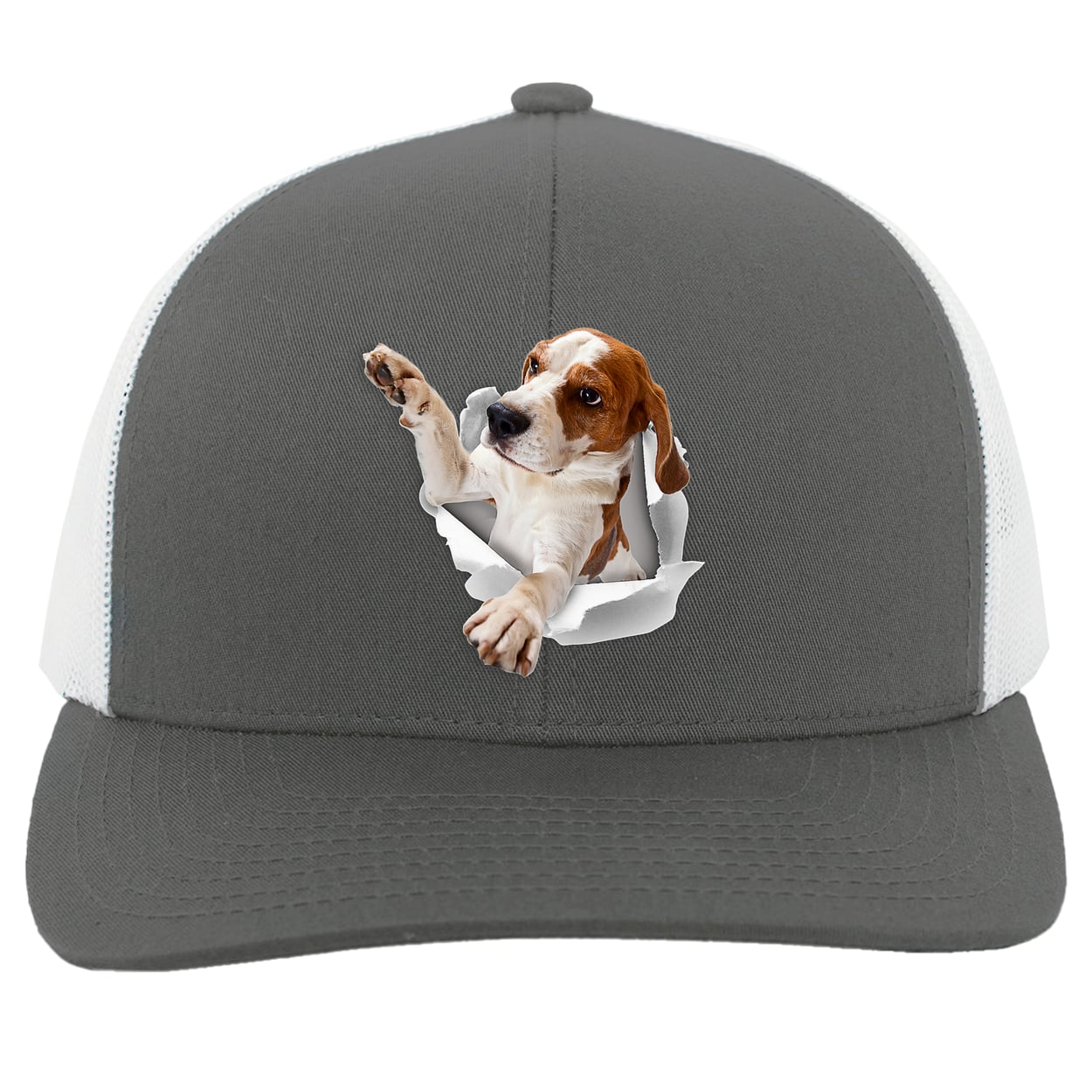 104C Trucker Snap Back - Graphite/White