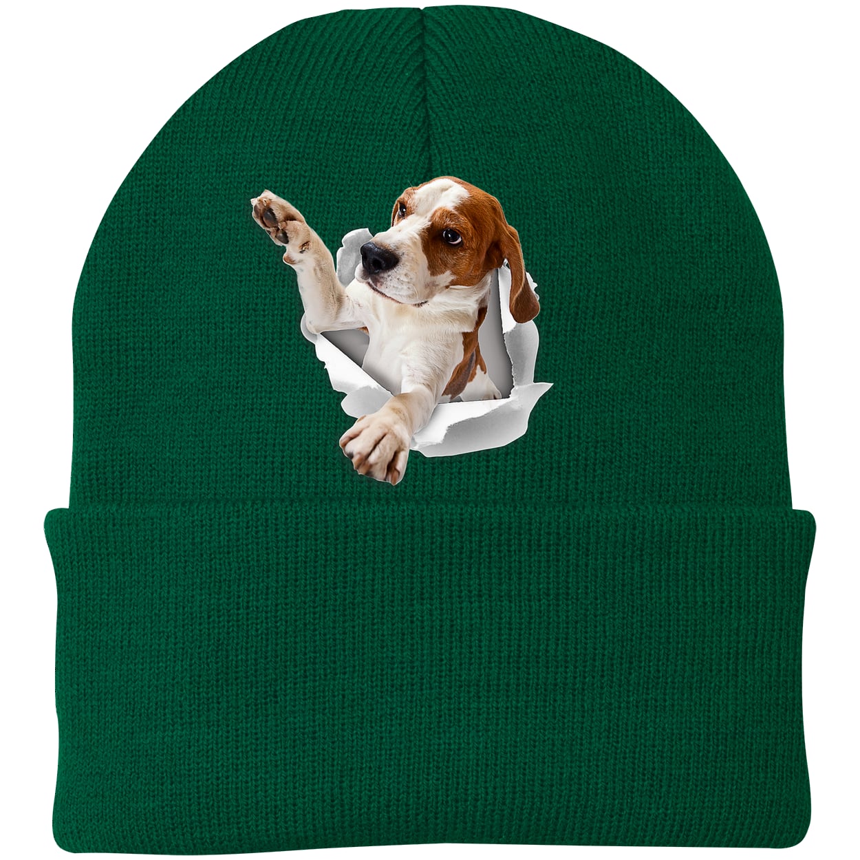 CP90 Port & Company Knit Beanie - Athletic Green