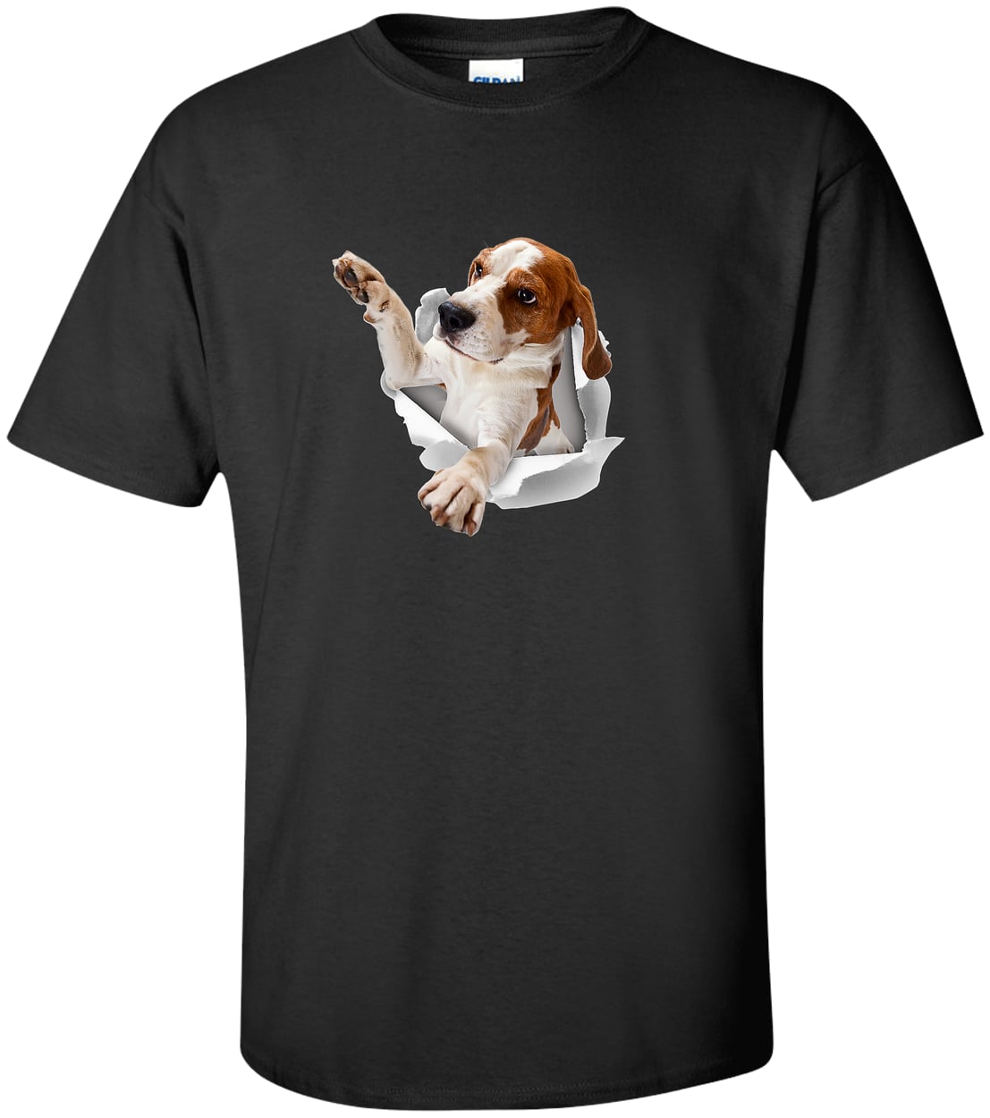 G200T Gildan Mens Tall Ultra Cotton Tee - Black