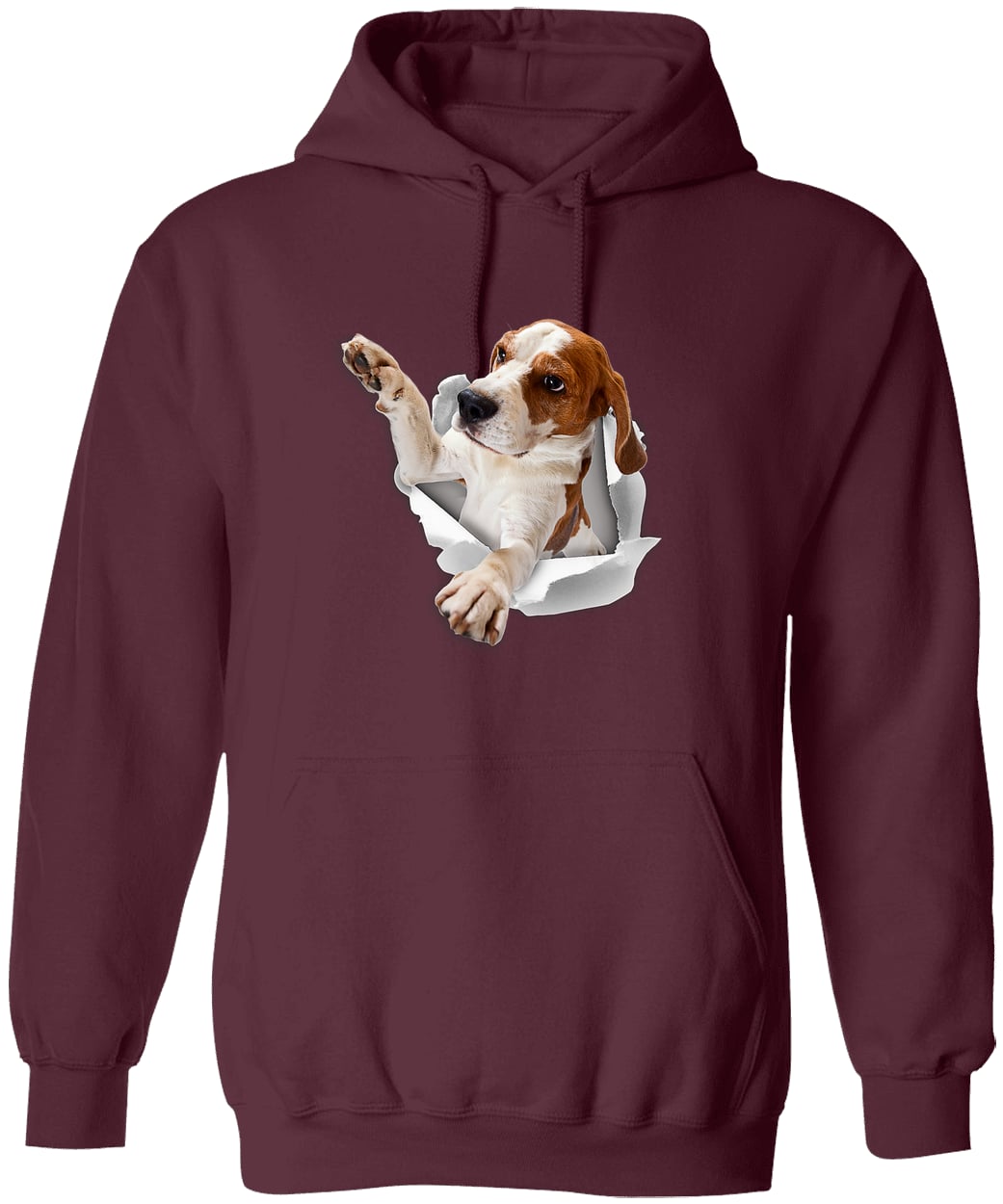 G185 Gildan Pullover Hoodie - Maroon