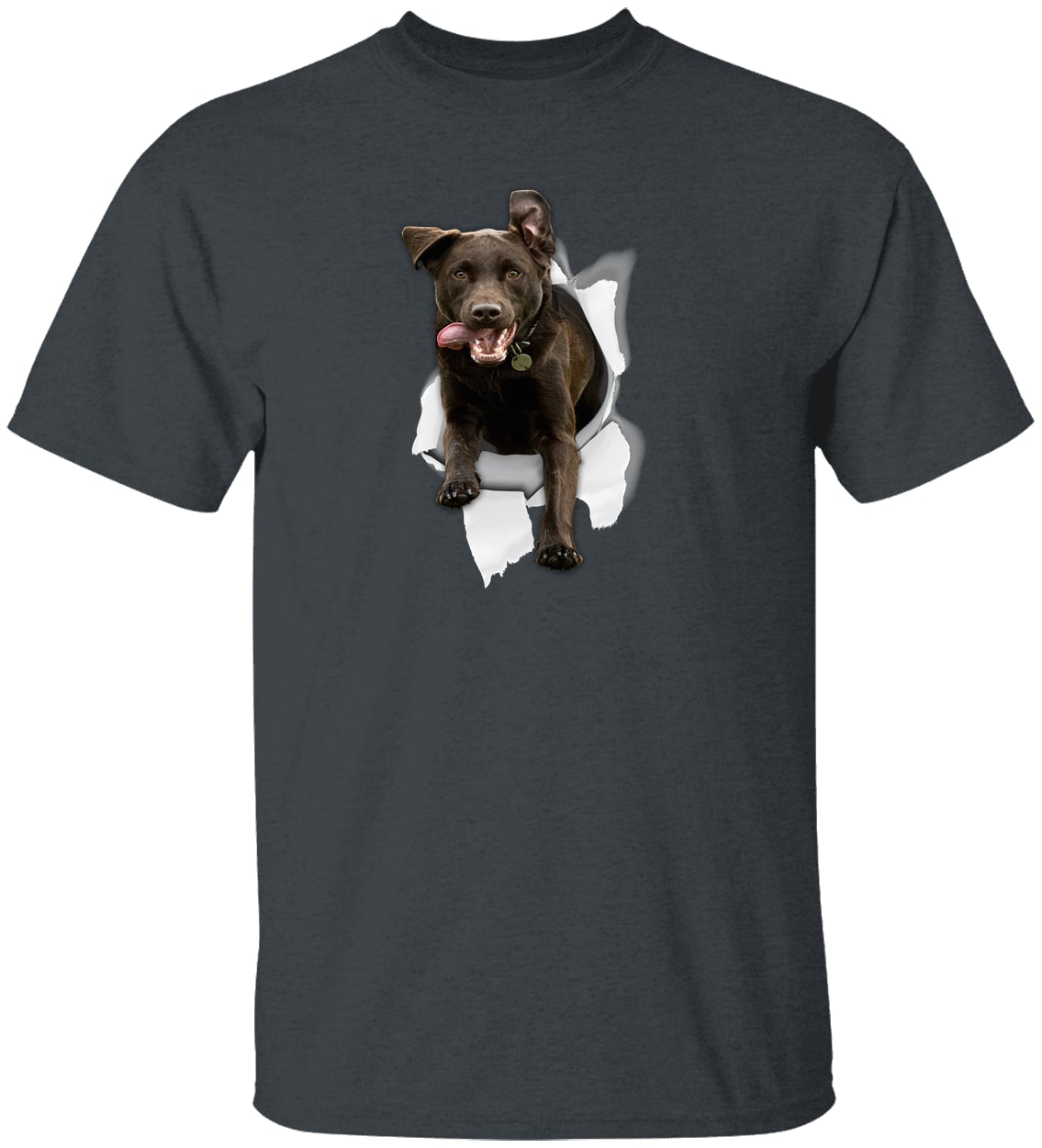 G500 Gildan 5.3 oz. T-Shirt - Dark Heather