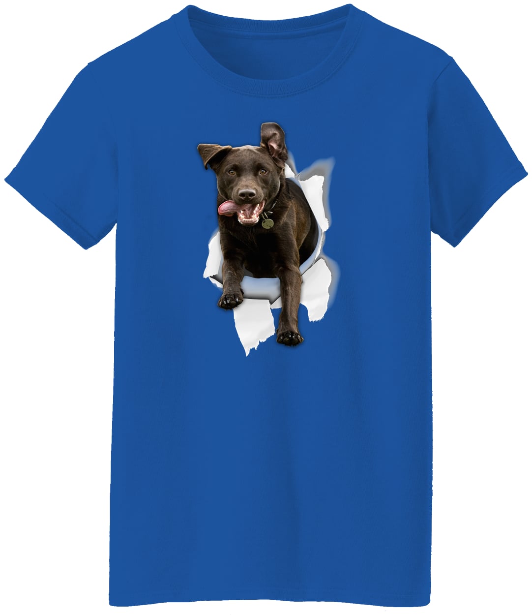 G500L Ladies' 5.3 oz. T-Shirt - Royal
