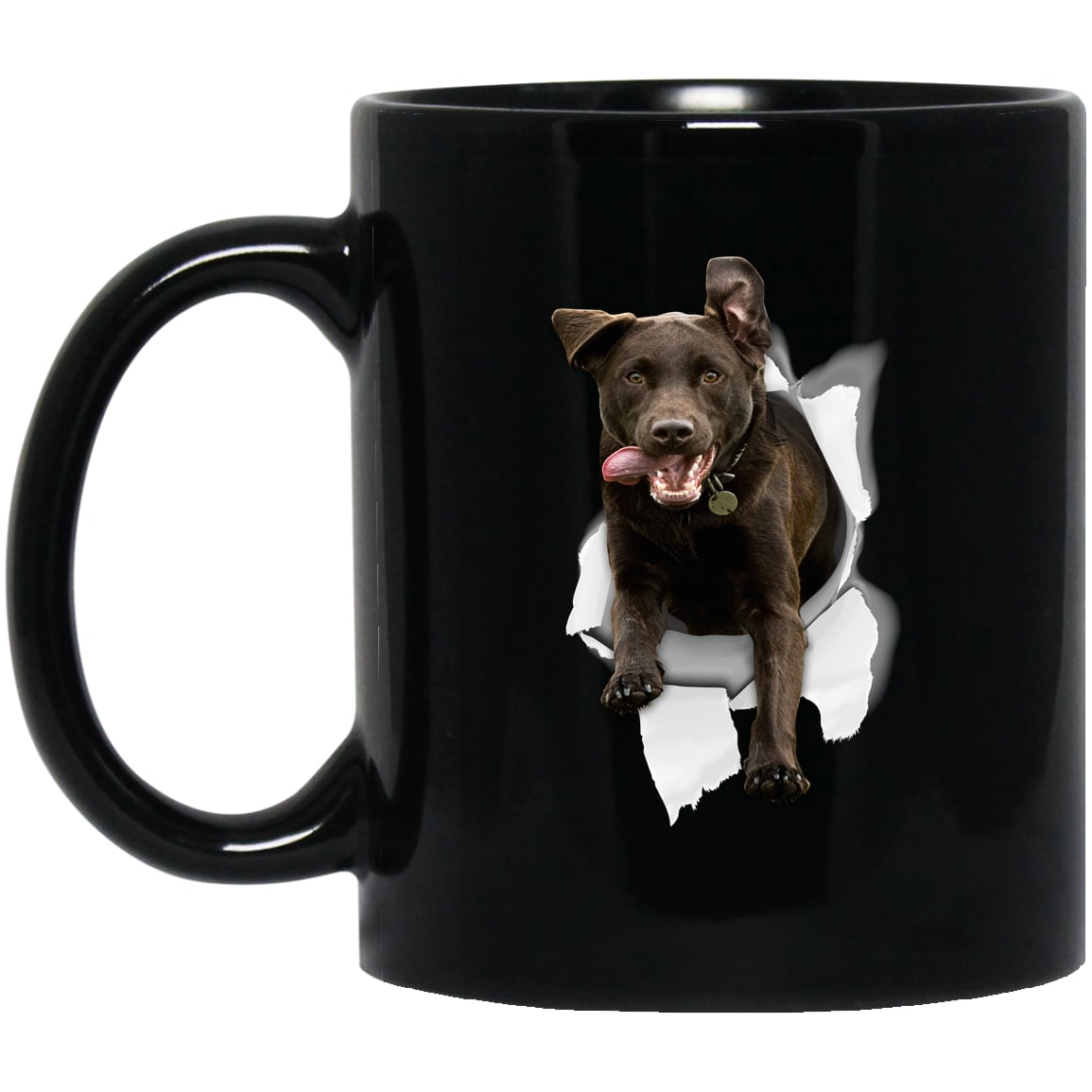 BM11OZ 11oz Black Mug Design Preview