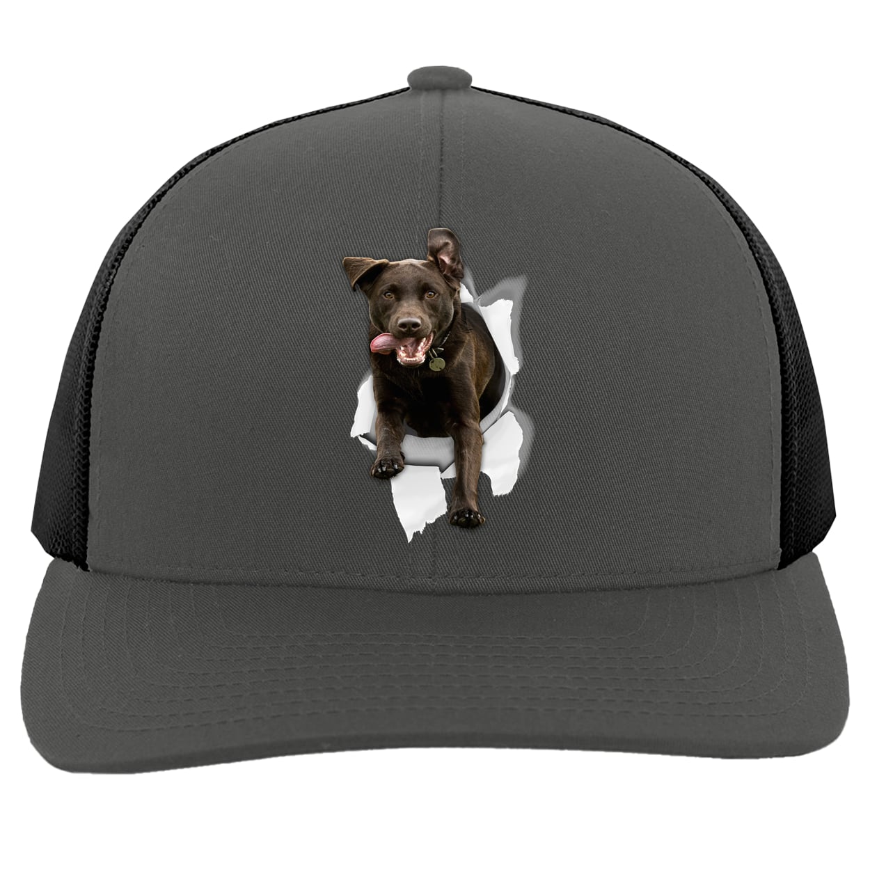 104C Trucker Snap Back - Graphite/Black