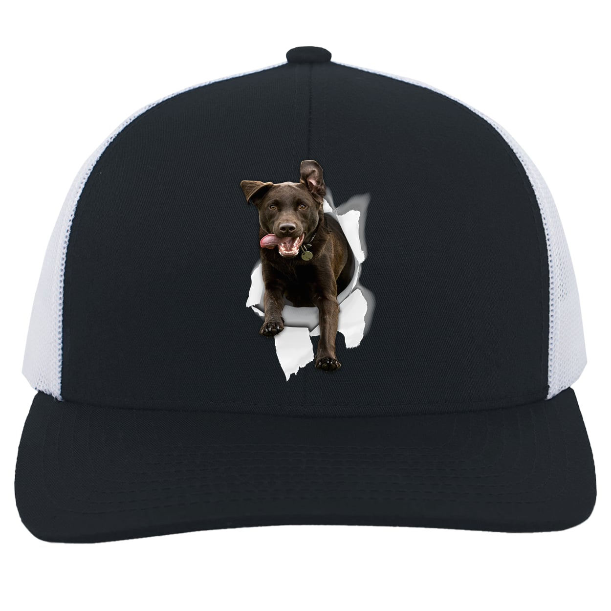 104C Trucker Snap Back - Navy/White