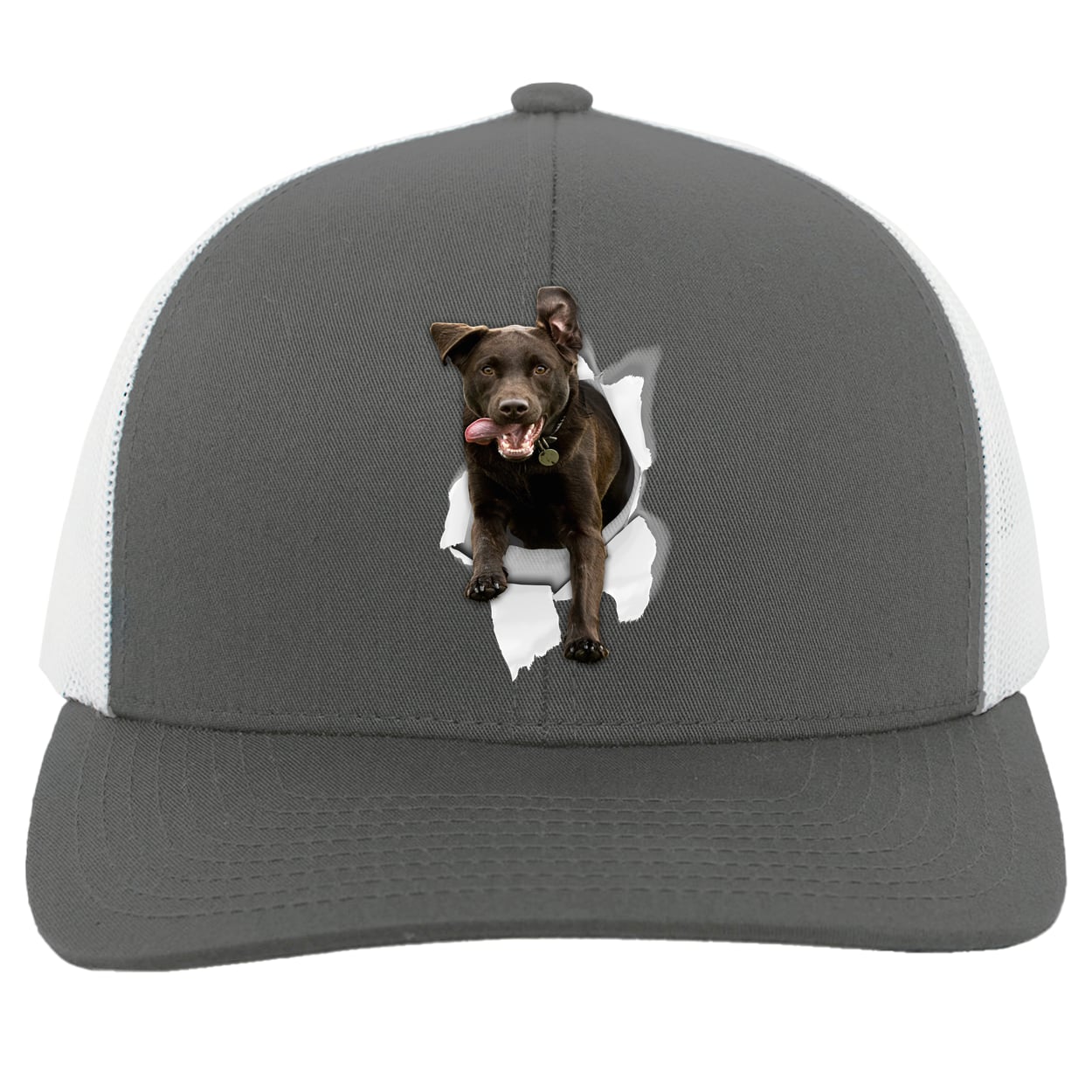 104C Trucker Snap Back - Graphite/White