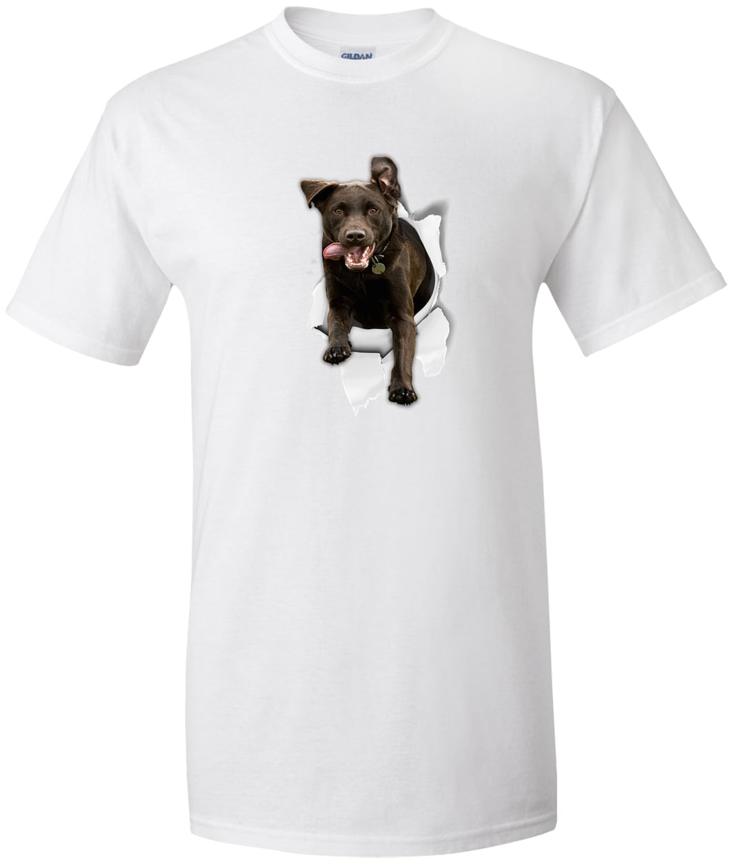 G200T Gildan Mens Tall Ultra Cotton Tee - White