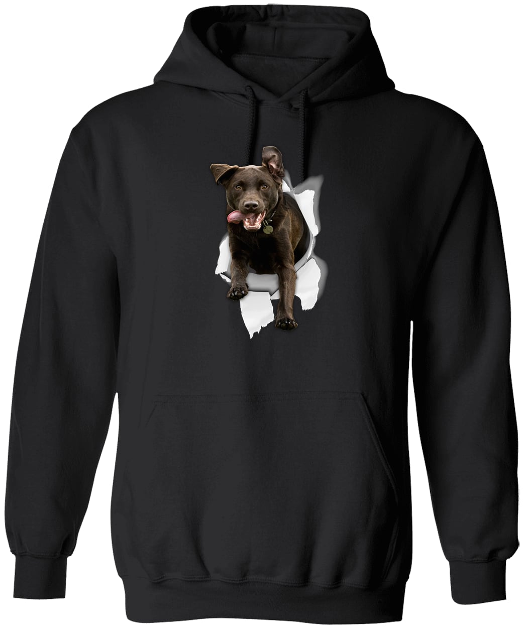 G185 Gildan Pullover Hoodie - Black