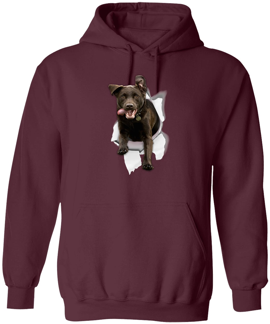 G185 Gildan Pullover Hoodie - Maroon