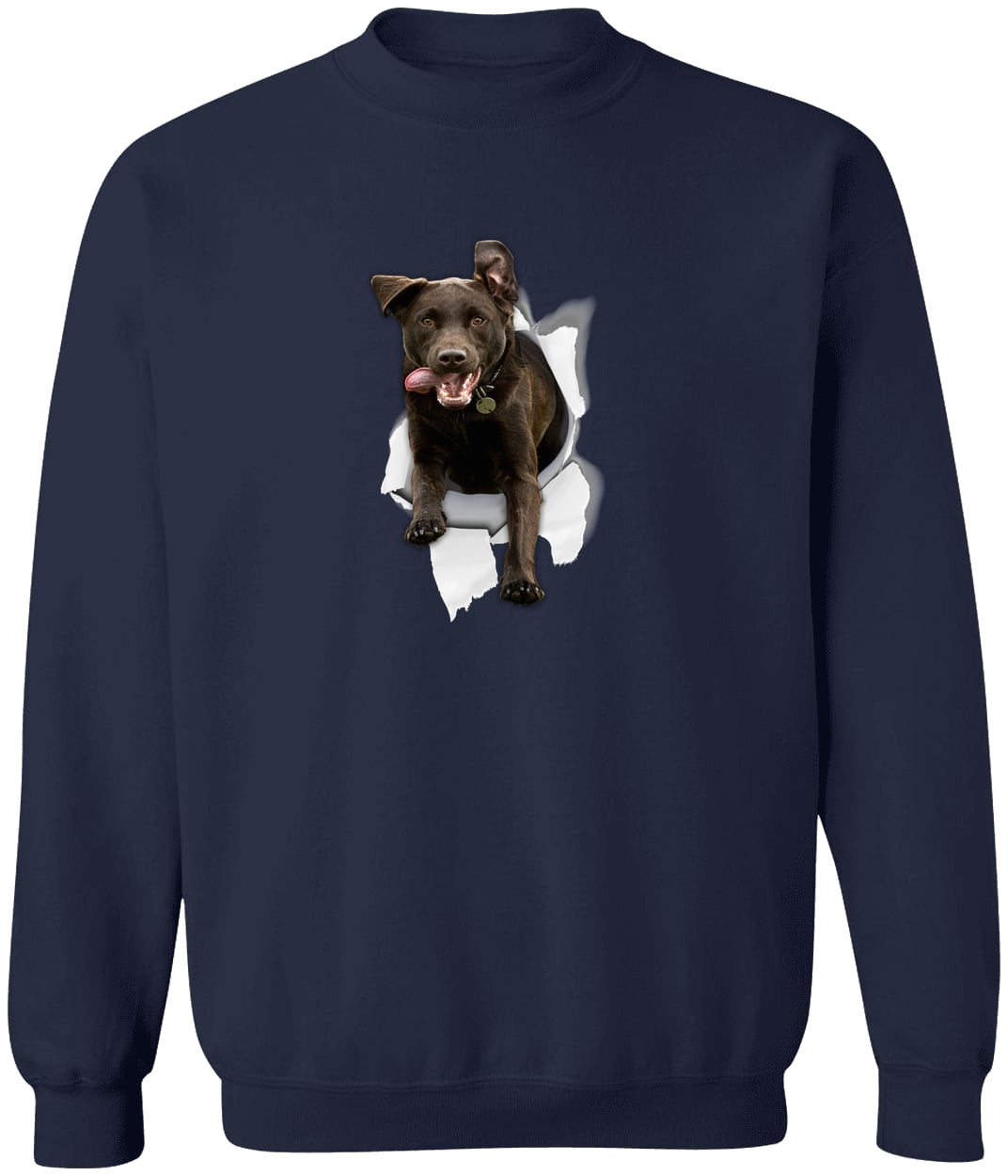 G180 Gildan Crewneck Pullover Sweatshirt - Navy