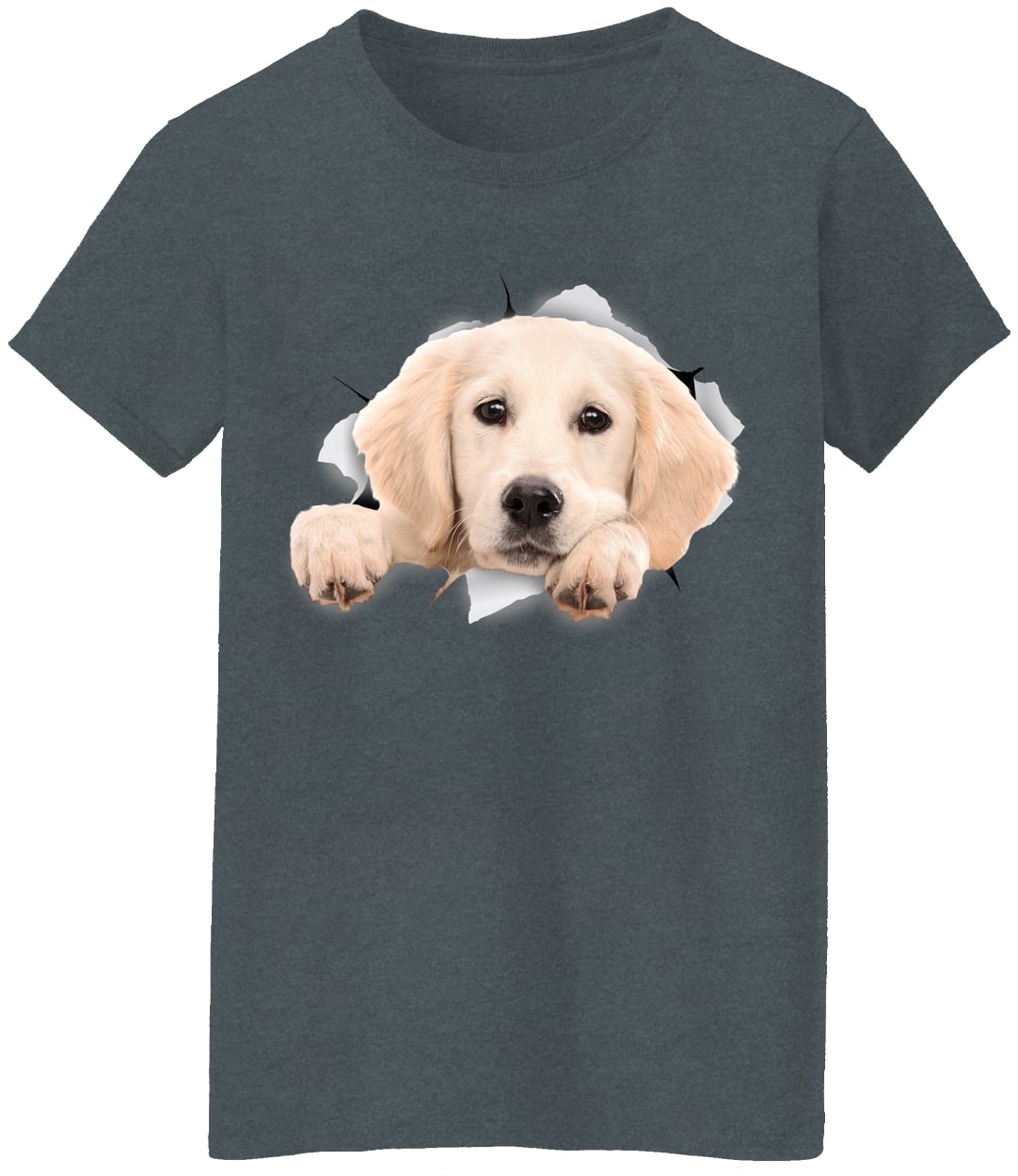 G500L Ladies' 5.3 oz. T-Shirt - Dark Heather