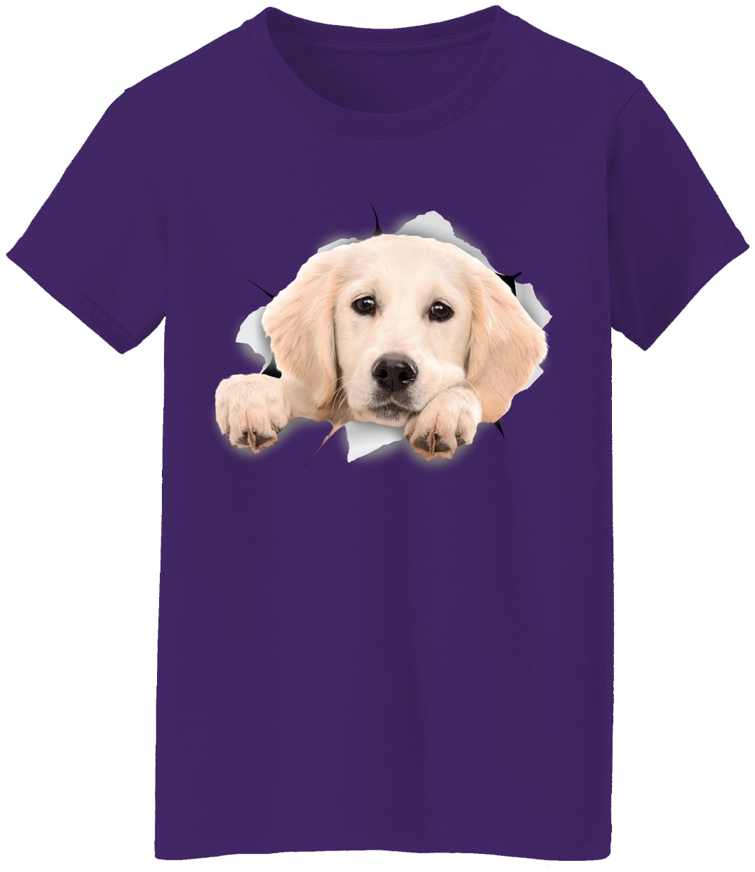 G500L Ladies' 5.3 oz. T-Shirt - Purple