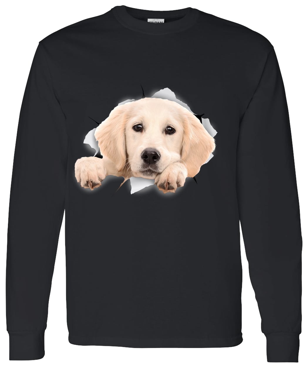 G540 LS T-Shirt 5.3 oz. - Black