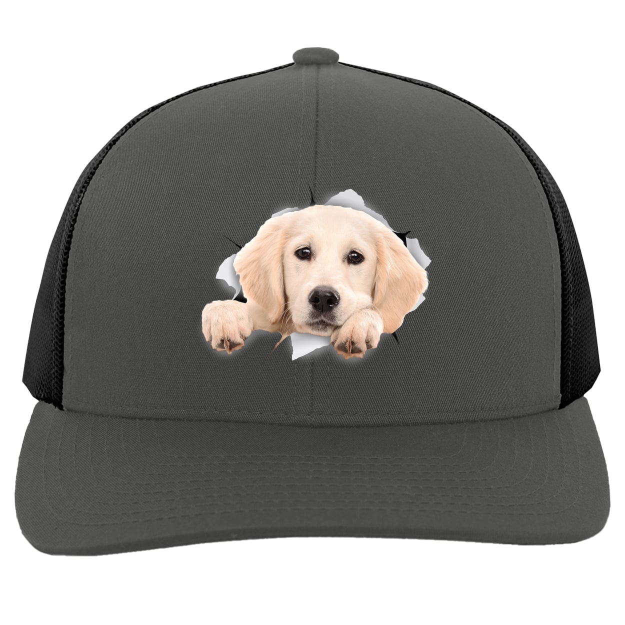 104C Trucker Snap Back - Graphite/Black