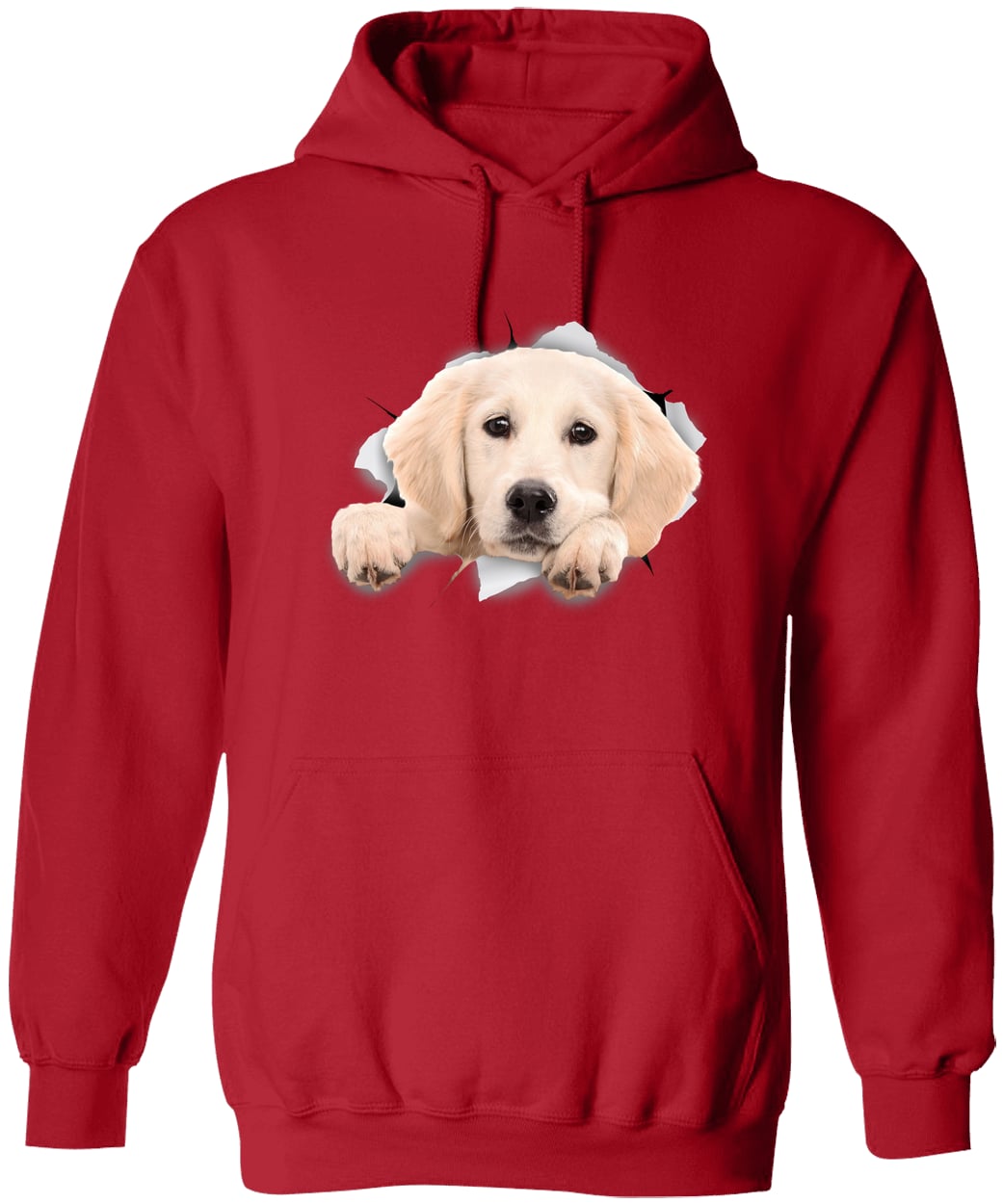 G185 Gildan Pullover Hoodie - Red