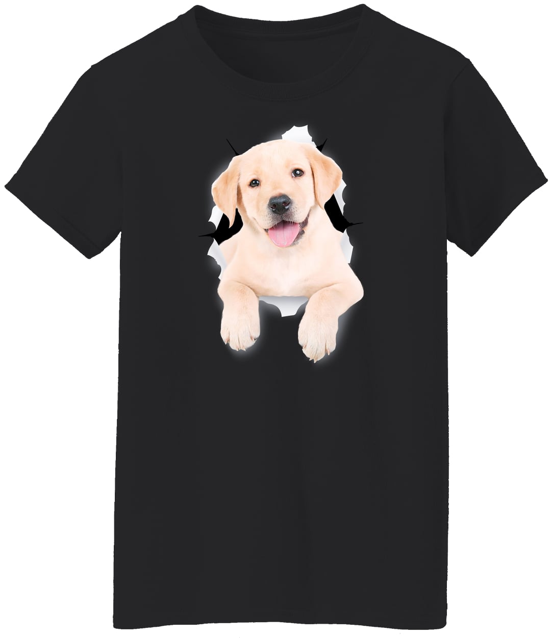G500L Ladies' 5.3 oz. T-Shirt - Black